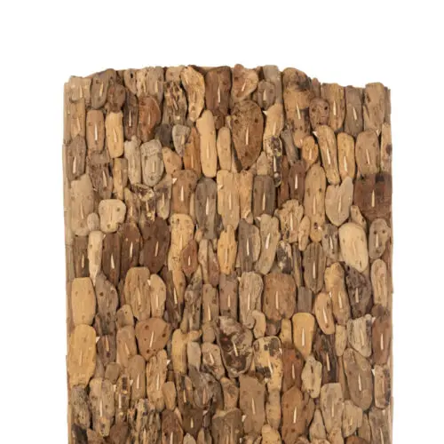 DECORATION MURALE PORTRAIT FAMILLE BOIS FLOTTE NATUREL MEDIUM