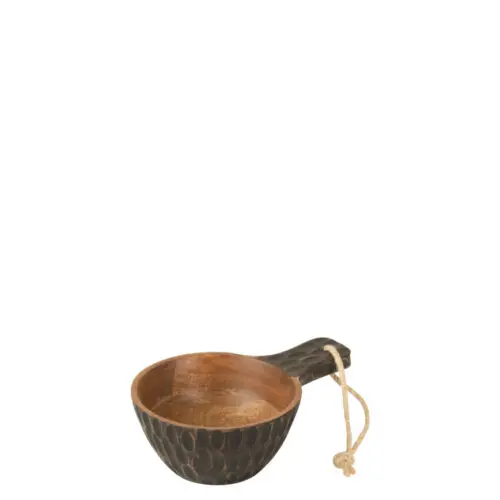 BOL ANSE MANGUIER NOIR/MARRON