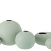 Vase boule Lim - céramique - Vert pastel - L – Image 3