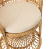 Fauteuil emmanuelle en rotin tressé – Image 6