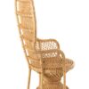 Fauteuil emmanuelle en rotin tressé – Image 3