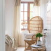 Fauteuil emmanuelle en rotin tressé – Image 2