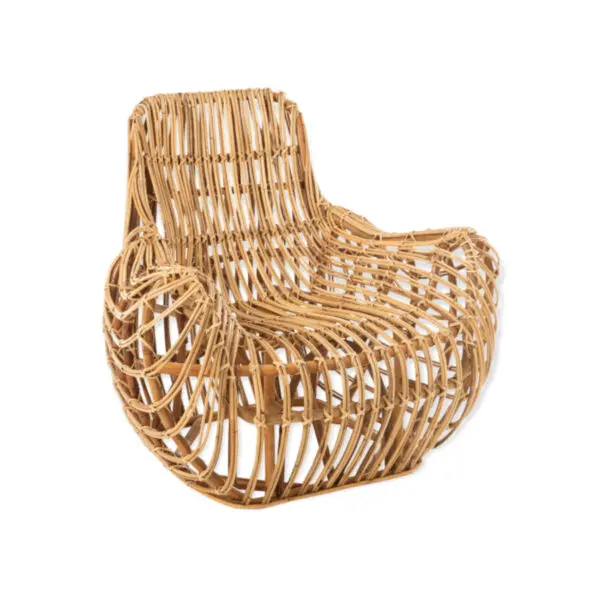 fauteuil en rotin Ana J-line by Jolipa