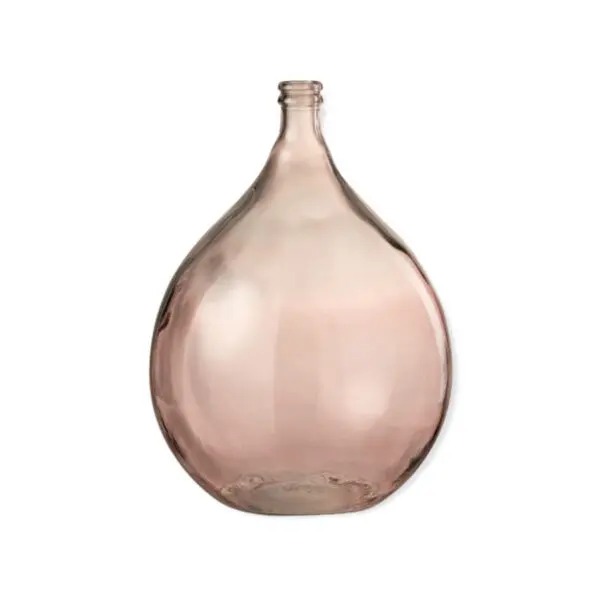 Vase Lisbonne - verre - Saumon - L 56x40