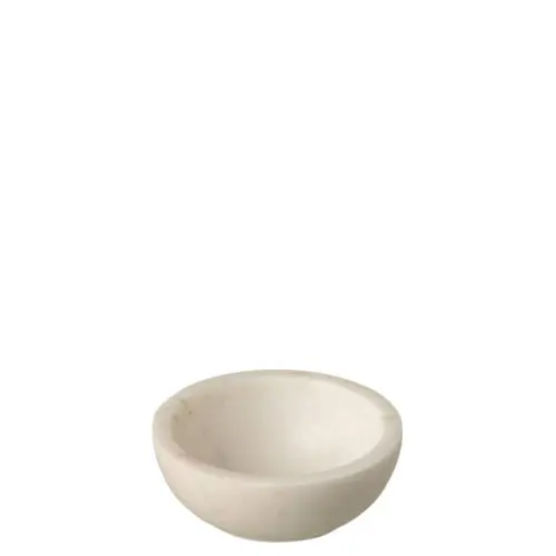 BOL ROND MARBRE BLANC