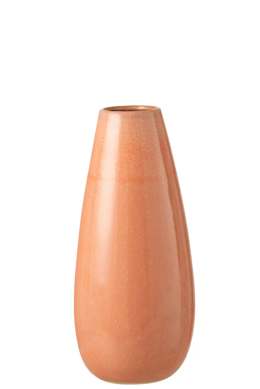 VASE UNI ROND CERAMIQUE PAMPLEMOUSSE LARGE