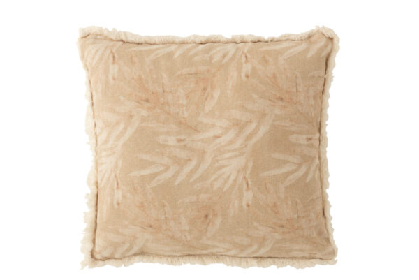 COUSSIN PLANTE COTON BEIGE