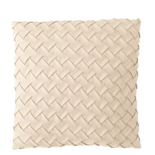 COUSSIN TISSE POLYESTER MENTHE