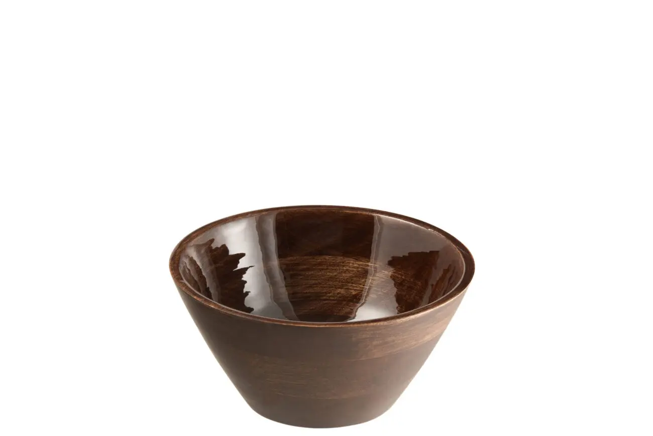 BOL BOIS DE MANGUIER MARRON MEDIUM BOL BOIS DE MANGUIER MARRON MEDIUM