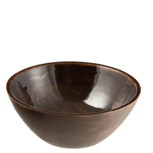 BOL BOIS DE MANGUIER MARRON LARGE