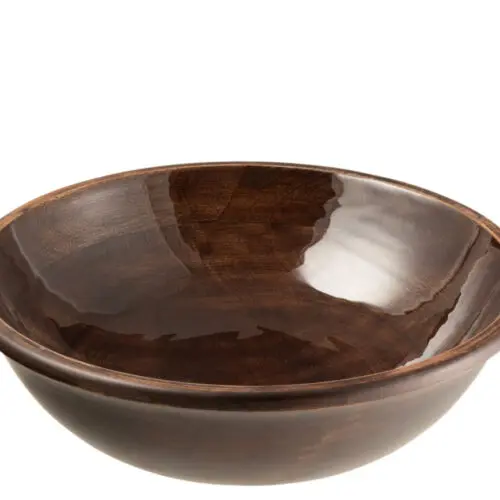 BOL BAS BOIS DE MANGUIER MARRON SMALL