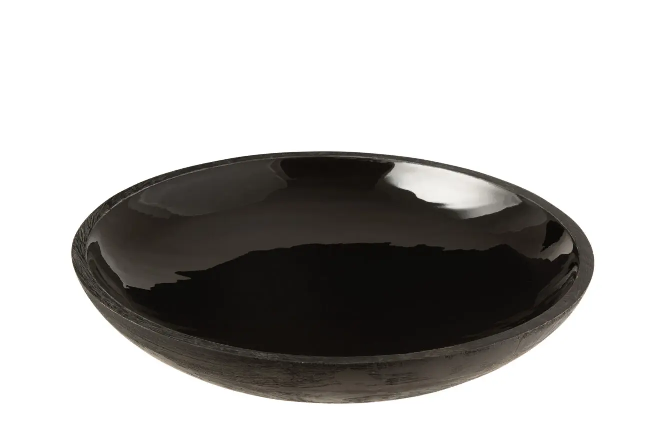 BOL BAS BOIS DE MANGUIER NOIR LARGE
