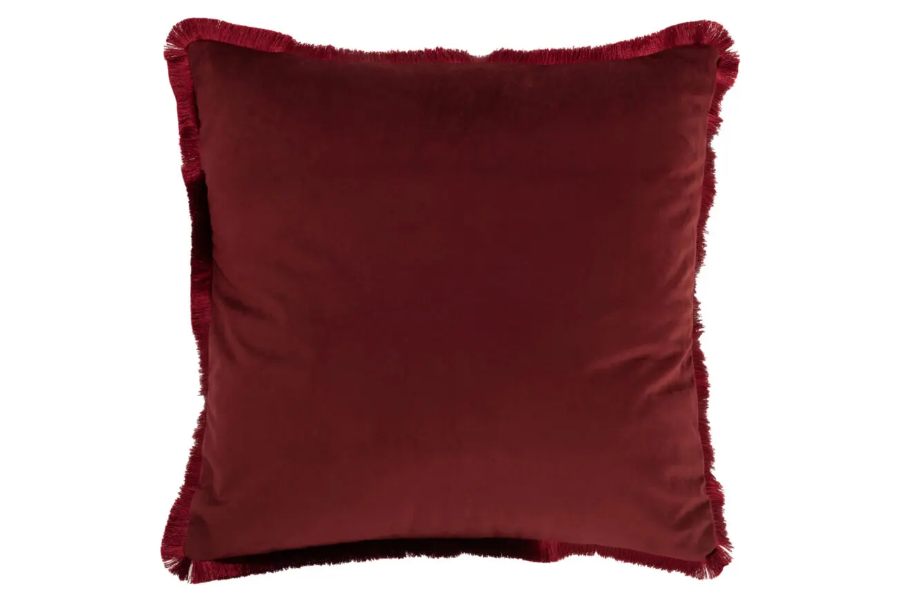 COUSSIN ALPHA CARRE POLYESTER ROUGE COUSSIN ALPHA CARRE POLYESTER ROUGE