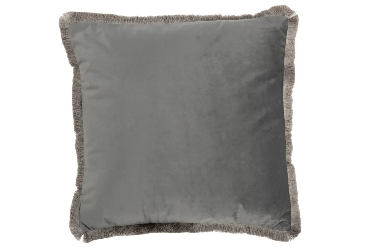 COUSSIN ALPHA CARRE POLYESTER GRIS