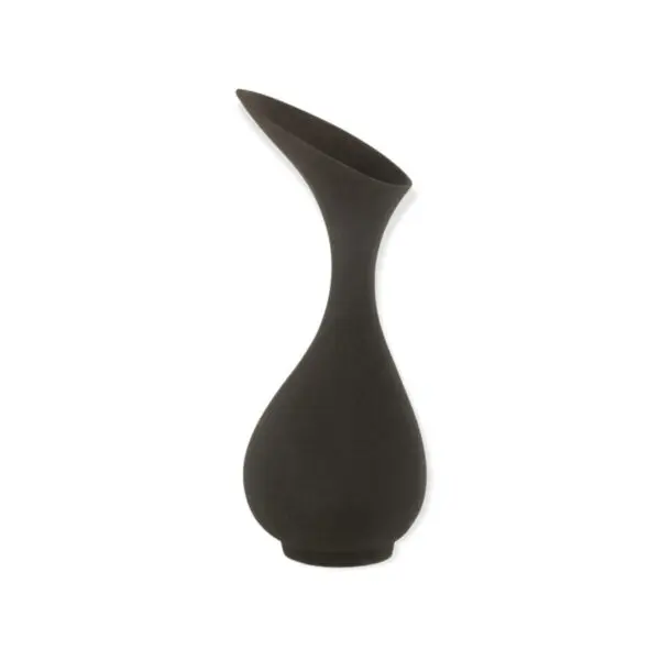 Vase noir Vase Olivia - Aluminium - Noir - S