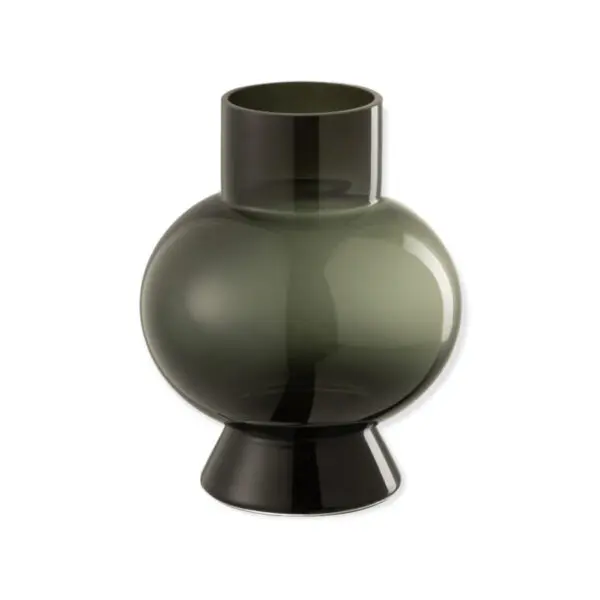 Vase noir VASE BOULE NOIR VERRE SMALL 22x18