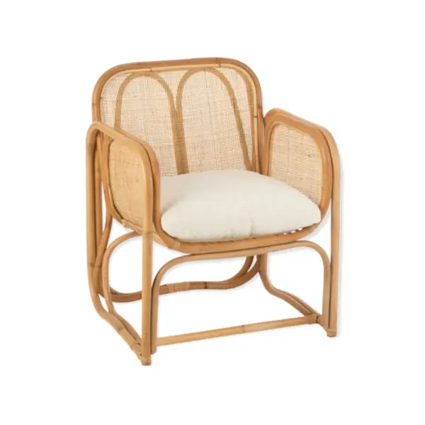 fauteuil en rotin J-line Casablanca