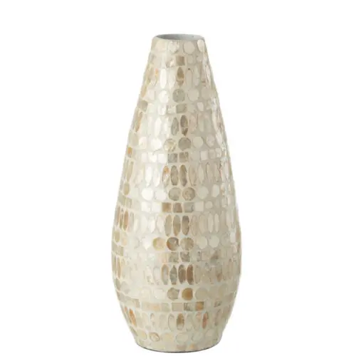 VASE BETA PERLE BEIGE