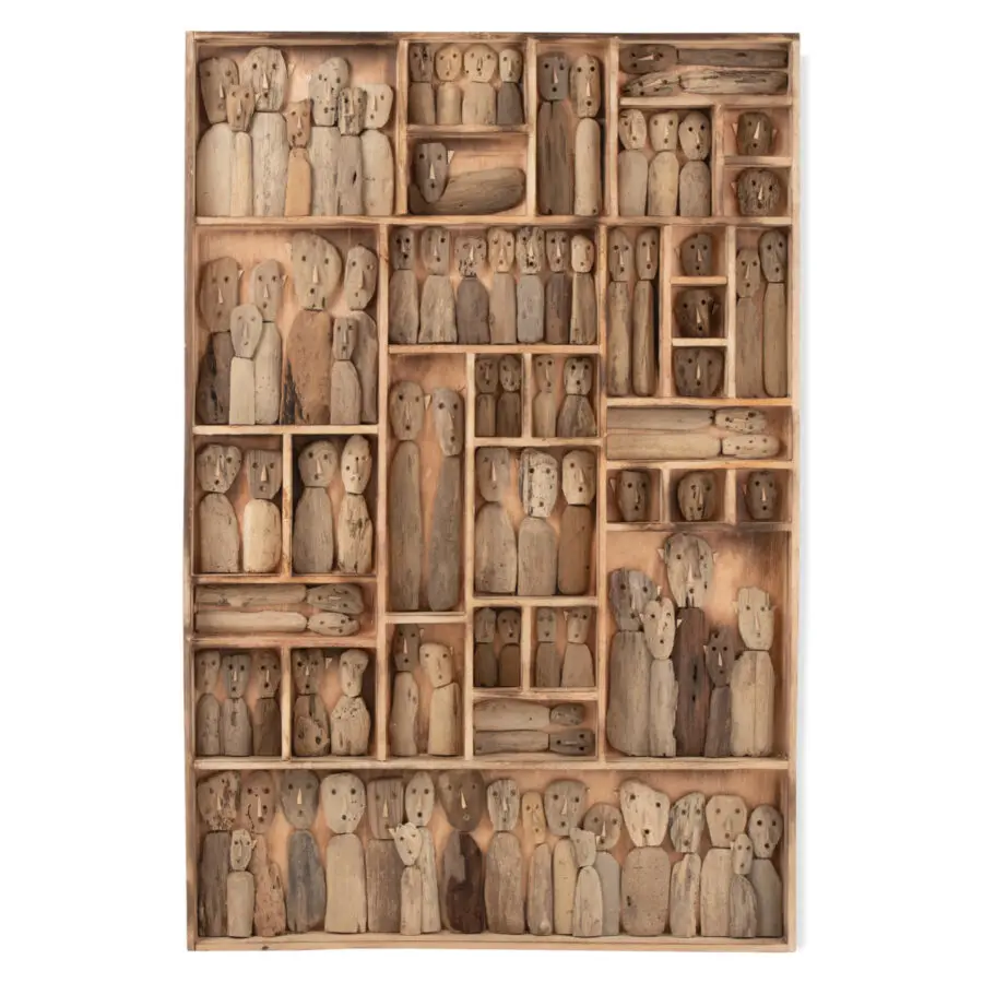 Tableau bois recyclé 100x150 jline jline