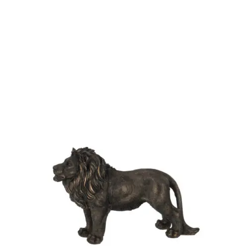 LION POLY BRONZE SMALL