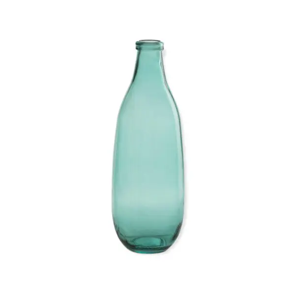 Vase design VASE BOUTEILLE VERRE AQUA SMALL