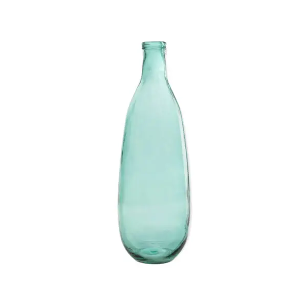 VASE BOUTEILLE VERRE AQUA LARGE 74x25