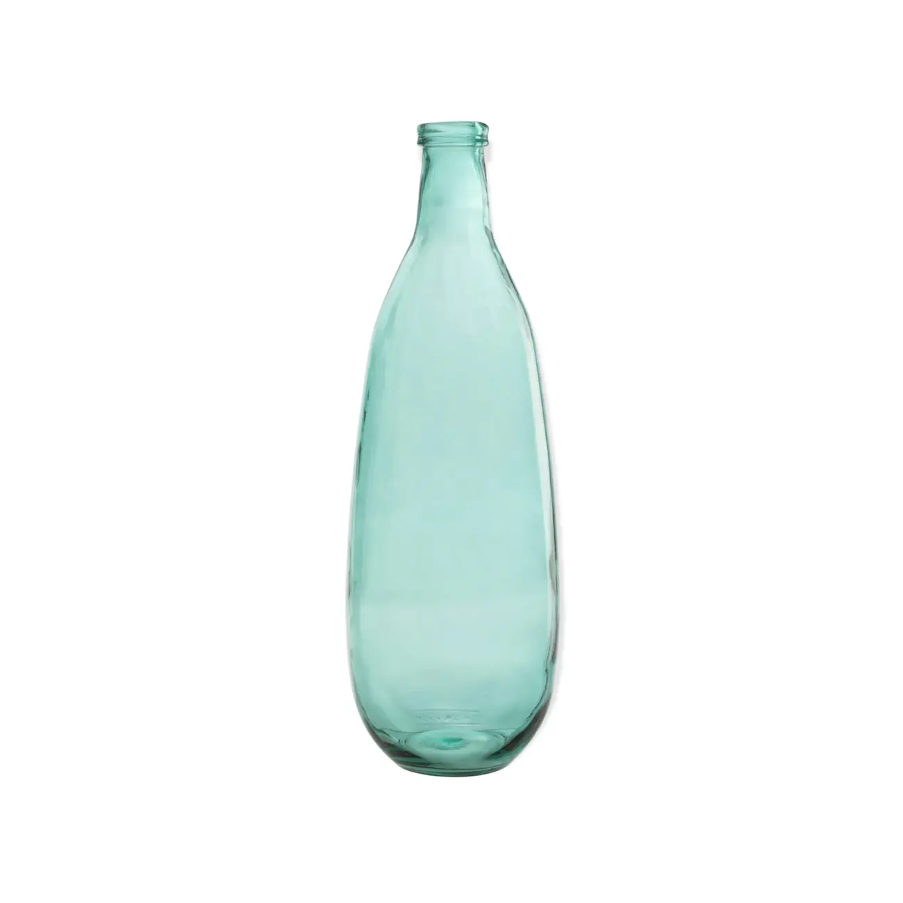 VASE BOUTEILLE VERRE AQUA LARGE 74x25