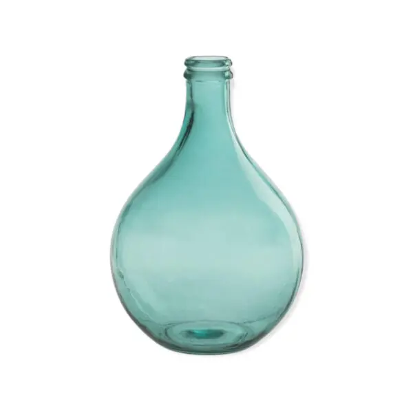 VASE LISBONNE VERRE AQUA SMALL