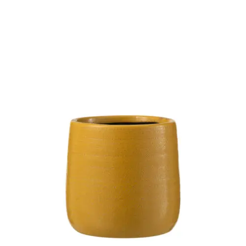 CACHEPOT UNI CERAMIQUE OCRE SMALL