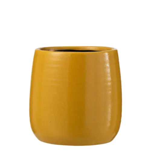CACHEPOT UNI CERAMIQUE OCRE LARGE