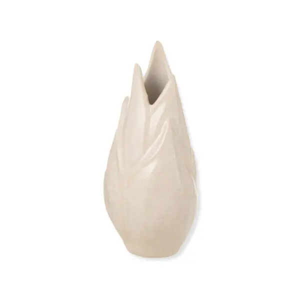 VASE IBIZA BRILLANT CERAMIQUE BEIGE SMALL