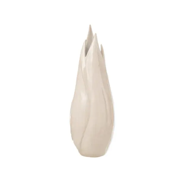 VASE IBIZA BRILLANT CERAMIQUE BEIGE LARGE