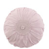 Coussin rond Helly - Coton - Violet 39x39