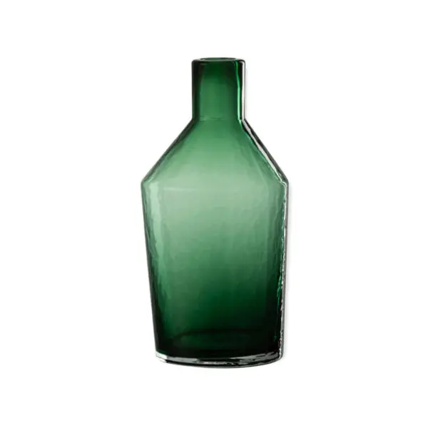 Vase design BOUTEILLE DECORATIVE VERRE VERT SMALL