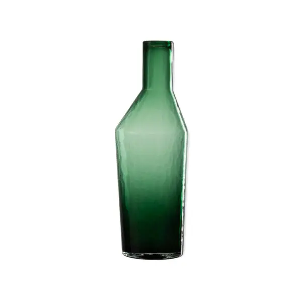 Bouteille décorative Lirhen - verre - Vert - L