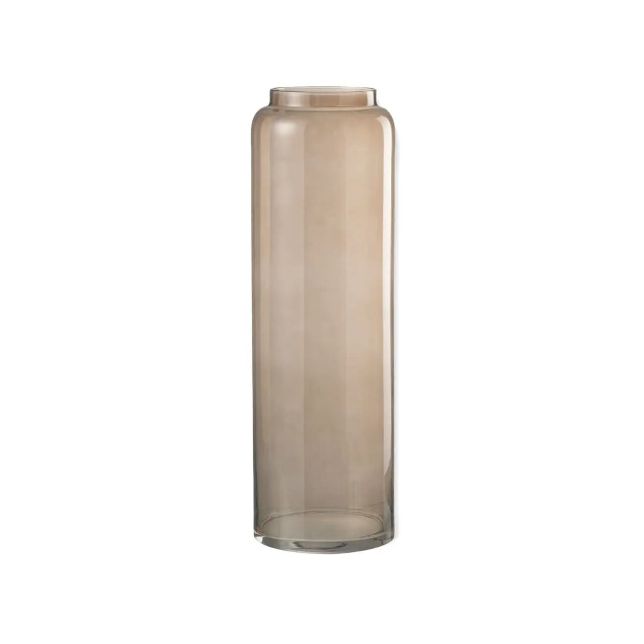 Vase droit long - Verre - Ambre - M 60x18