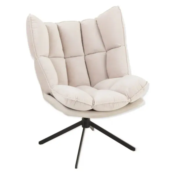 fauteuil pivotant relax beige J-line