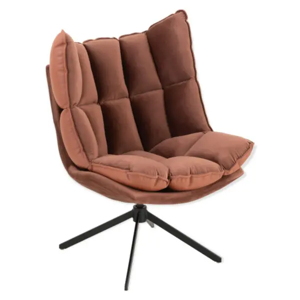fauteuil pivotant relax rouille J-line by Jolipa