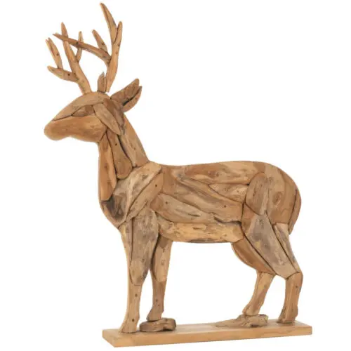 CERF BOIS NATUREL MEDIUM 95x90