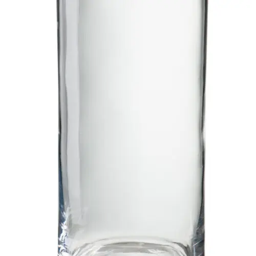 VASE CYLINDRE VERRE TRANSPARENT