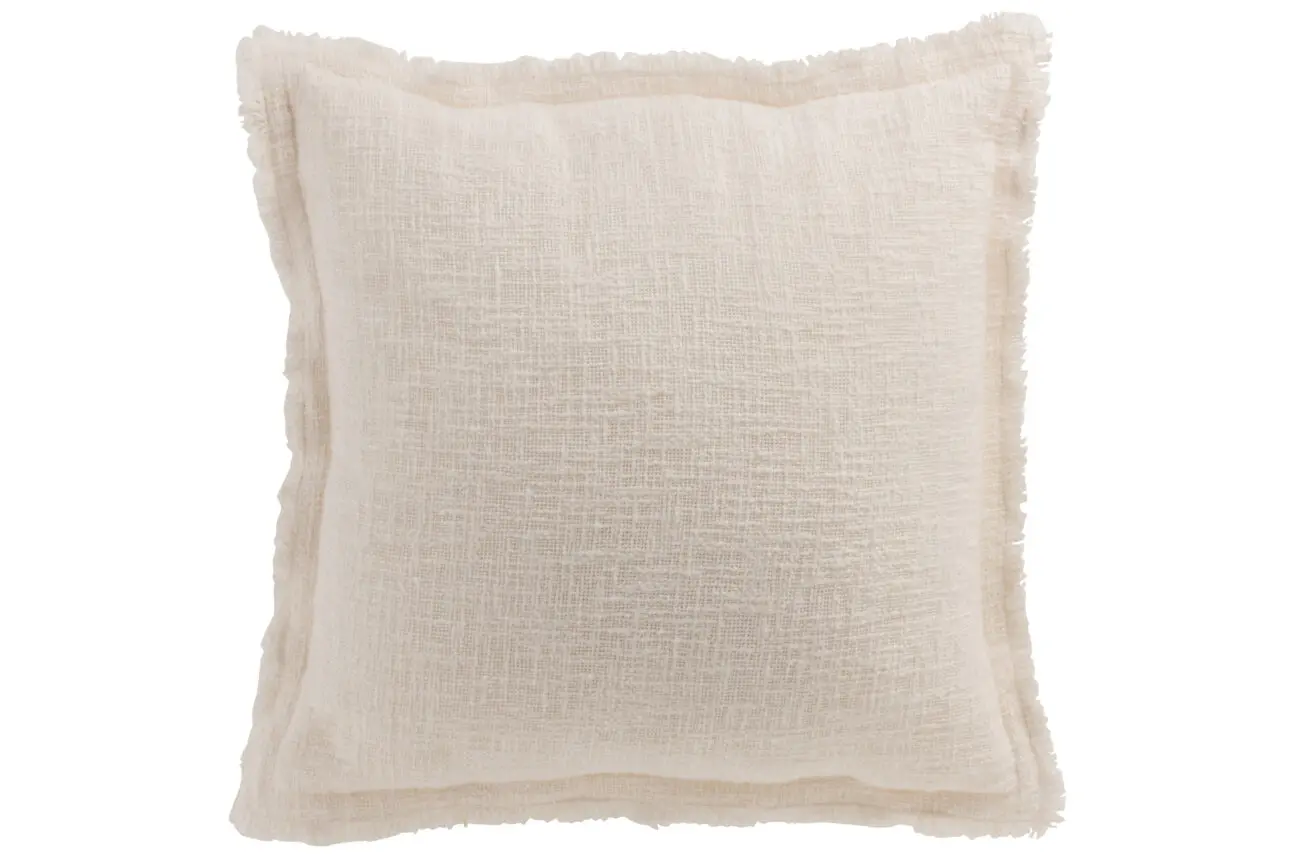 COUSSIN UNI TISSE COTON BLANC