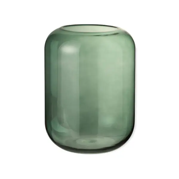 Vase cylindre Nora - Verre - vert - M