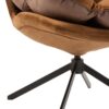 Fauteuil pivotant relax marron Joff – Image 4