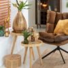 Fauteuil pivotant relax marron Joff – Image 2