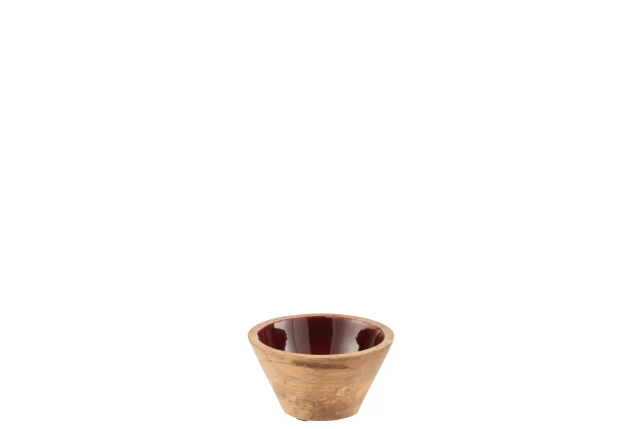 BOL BOIS DE MANGUIER BORDEAUX SMALL