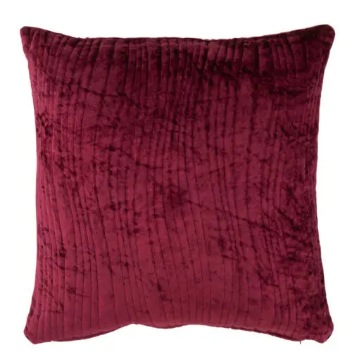 COUSSIN VAGUE CARRE VISCOSE MAUVE
