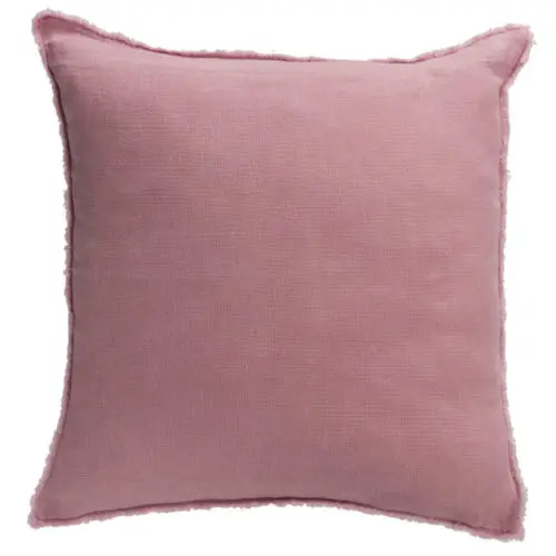 COUSSIN DELAVE LIN VIEUX ROSE