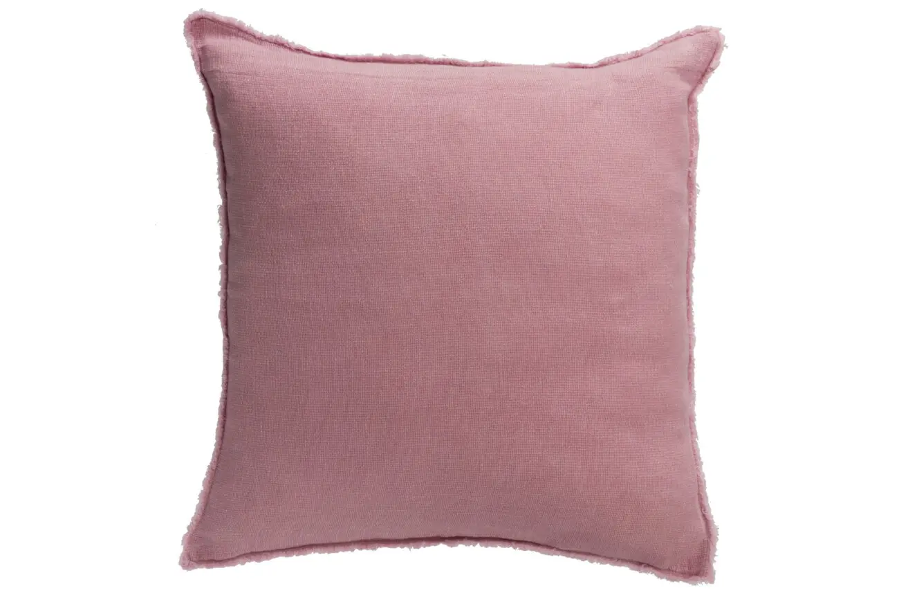 COUSSIN DELAVE LIN VIEUX ROSE