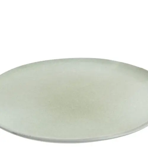 ASSIETTE ECLABOUSSURES CERAMIQUE MENTHE LARGE