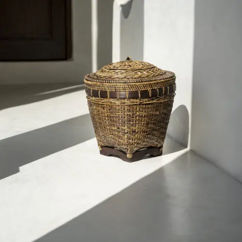 le panier colonial brun naturel 2